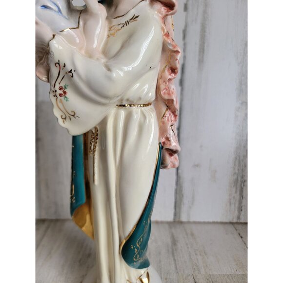 vintage Mary Madonna child AS IS vintage religious home decor figure - Picture 7 of 14